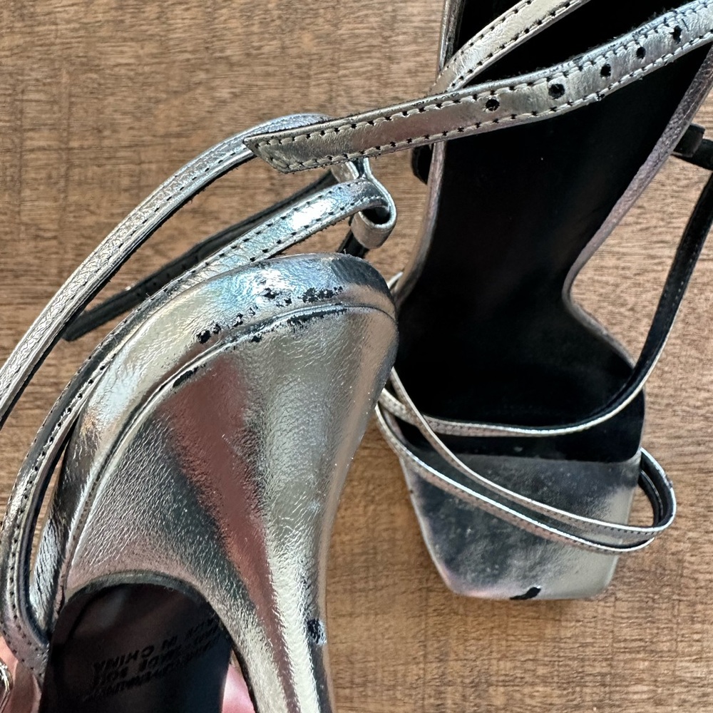 Tony Bianco silver heels - Picture 9 of 10